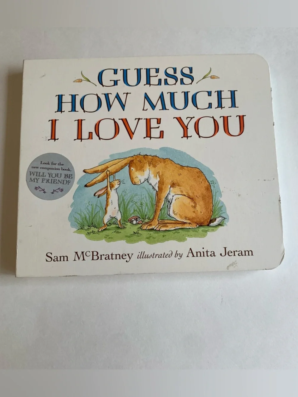 Guess‎ How Much I Love You Illustrated Board Book - Anita Jeram Baby Shower Gift